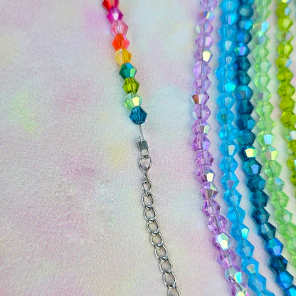 Glass Beaded Necklaces (Build your own charm necklace!)