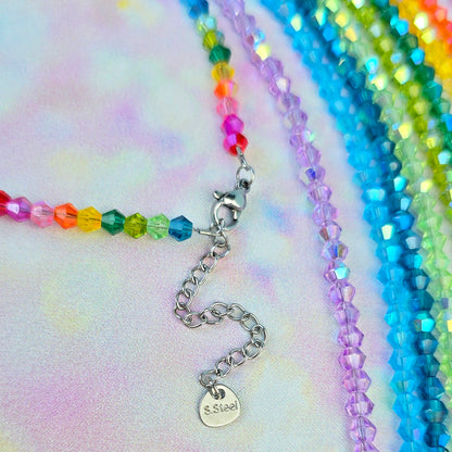 Glass Beaded Necklaces (Build your own charm necklace!)