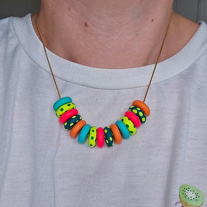 Tropical Paradise Beaded Necklace