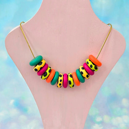 Tropical Paradise Beaded Necklace