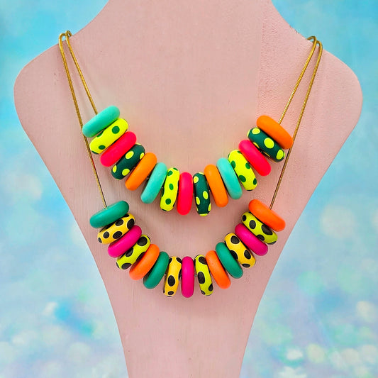 Tropical Paradise Beaded Necklace