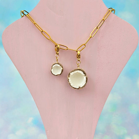 Coconut Necklace Charm (Charm Only)