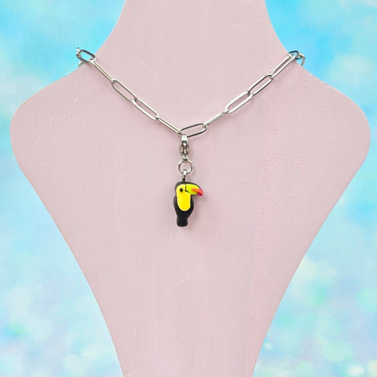 Toucan Necklace Charm (Charm Only)