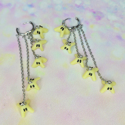 Glow In The Dark Ghost 5 Drop Dangles