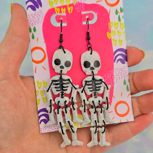Glitter Skeletons