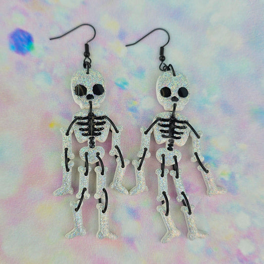 Glitter Skeletons
