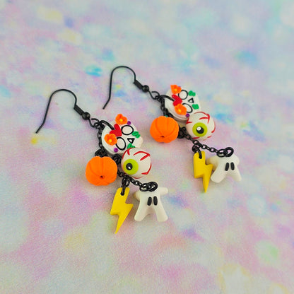 Halloween Cluster Dangles