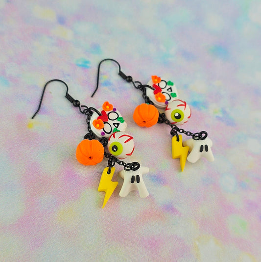 Halloween Cluster Dangles