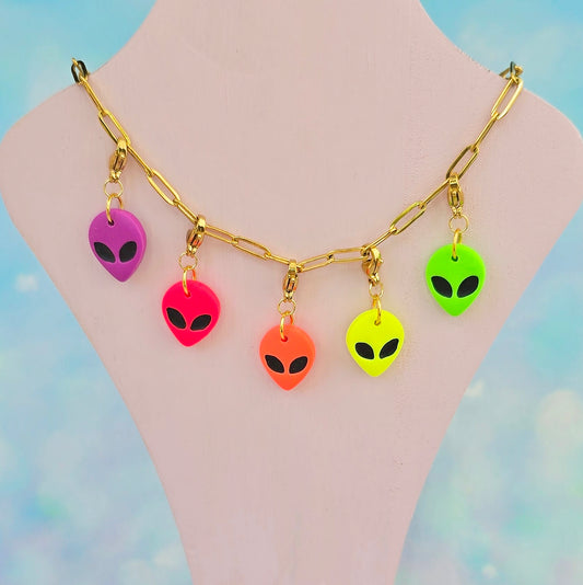 Alien Necklace Charms (Charm Only)