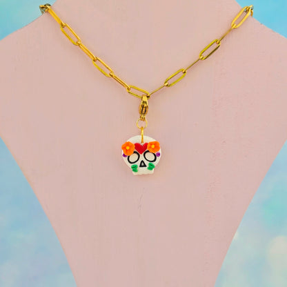 Skull Candy Necklace Charm (Charm Only)