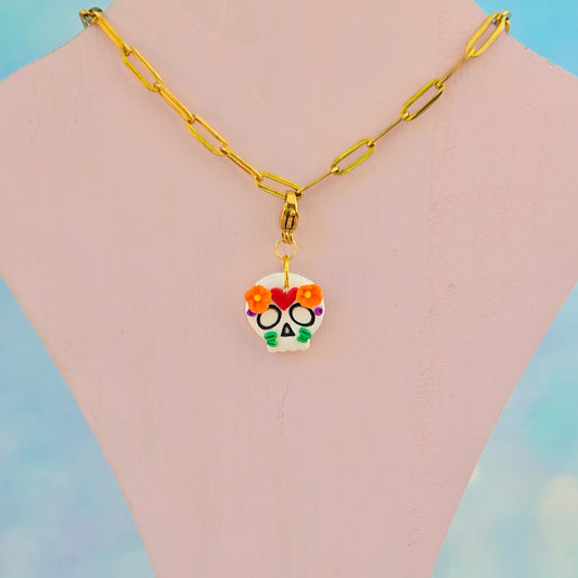 Skull Candy Necklace Charm (Charm Only)