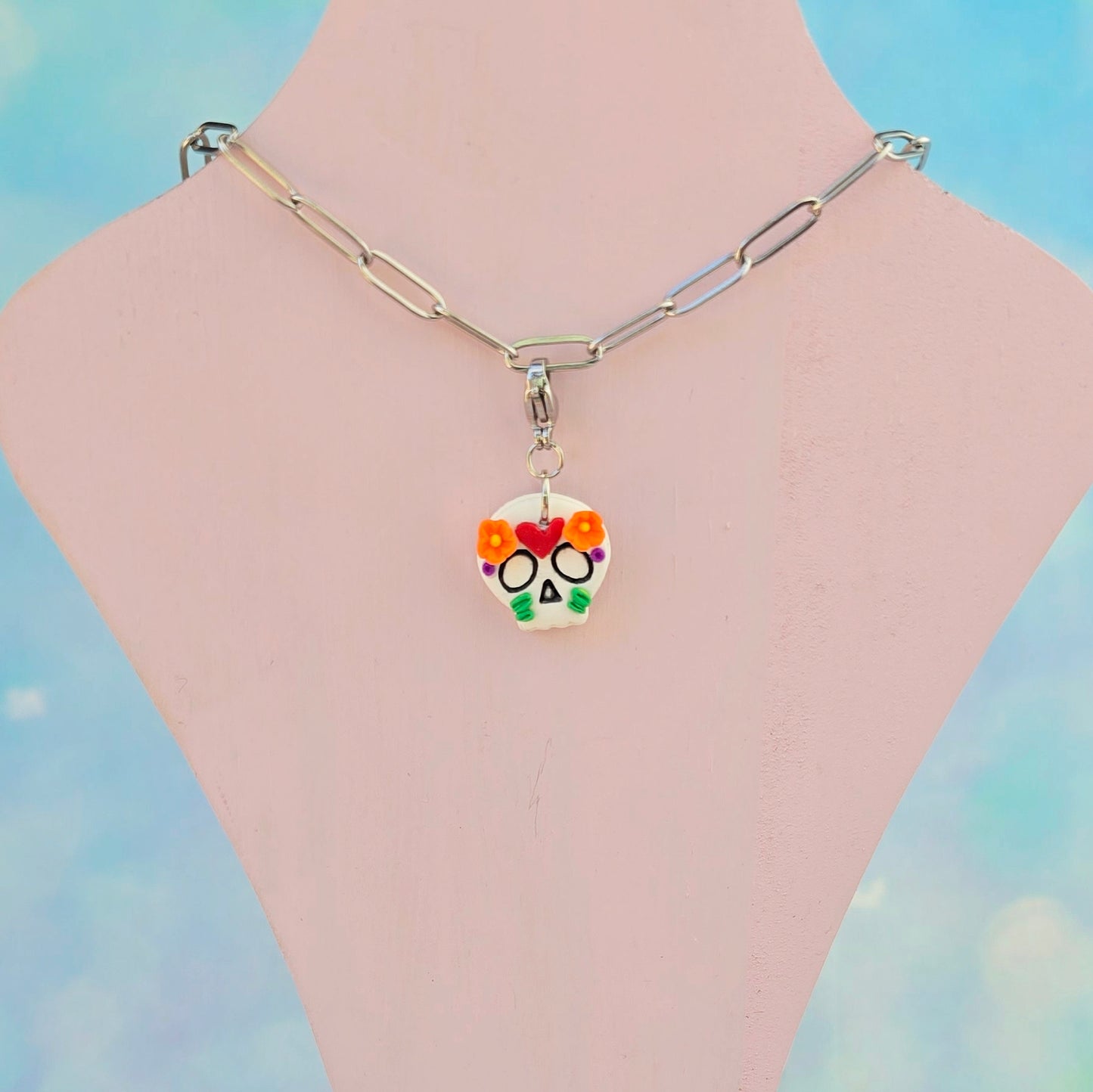Skull Candy Necklace Charm (Charm Only)