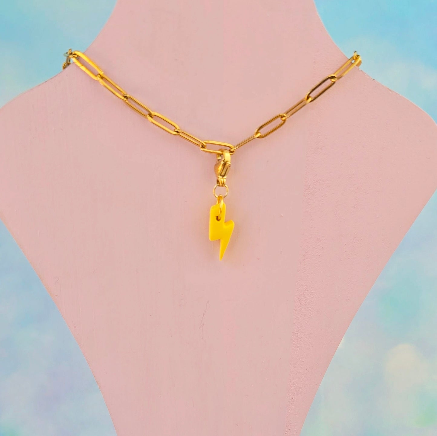 Lightening Necklace Charm (Charm Only)