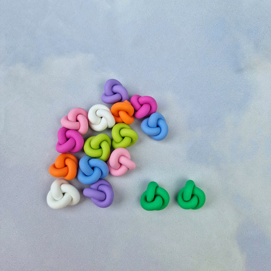 Discontinued Mini Knot Studs in Into The Jungle