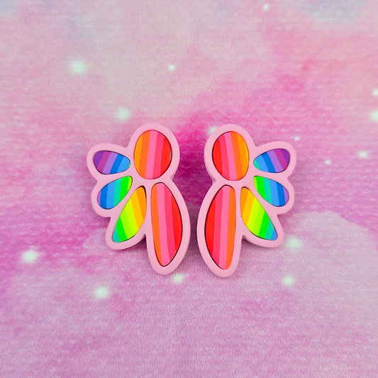 LIMITED EDITION Neon Night's Statement Studs