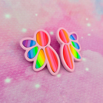 LIMITED EDITION Neon Night's Statement Studs