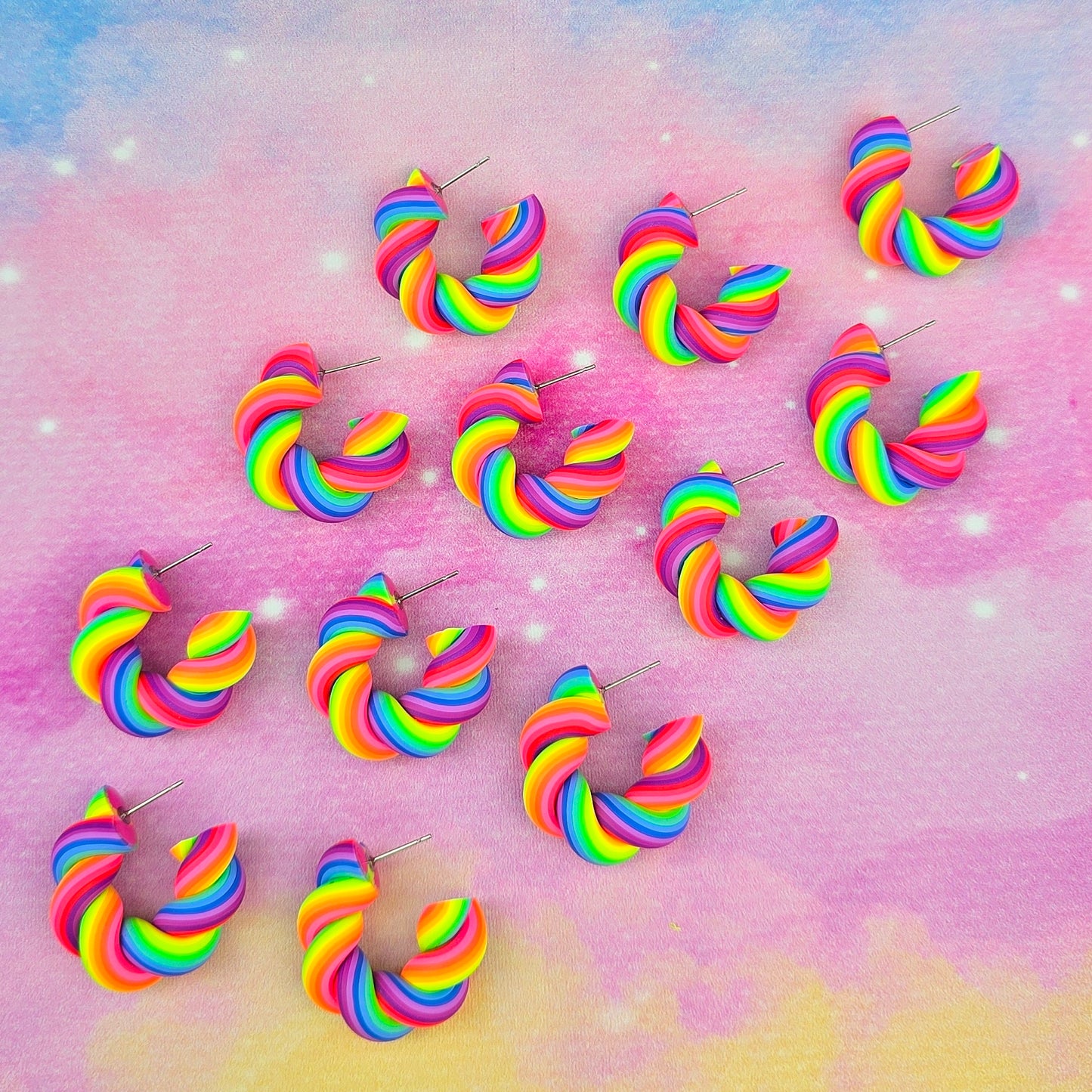 LIMITED EDITION Neon Night's Mini Flump Hoops