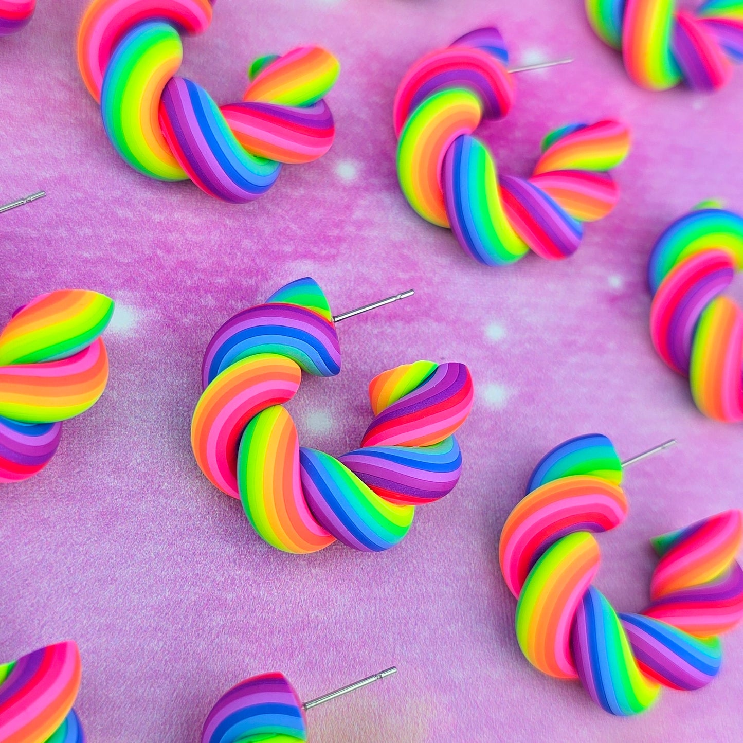 LIMITED EDITION Neon Night's Mini Flump Hoops
