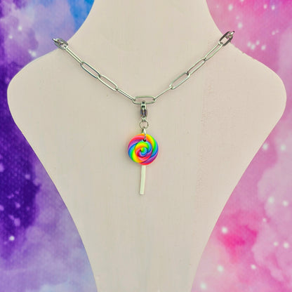 LIMITED EDITION Neon Night's Lollipop Necklace Charm (Charm Only)