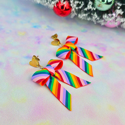 Christmas- Colourful Present Mini Bows