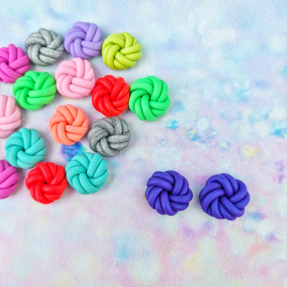 Retro Knot Studs