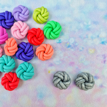 Retro Knot Studs