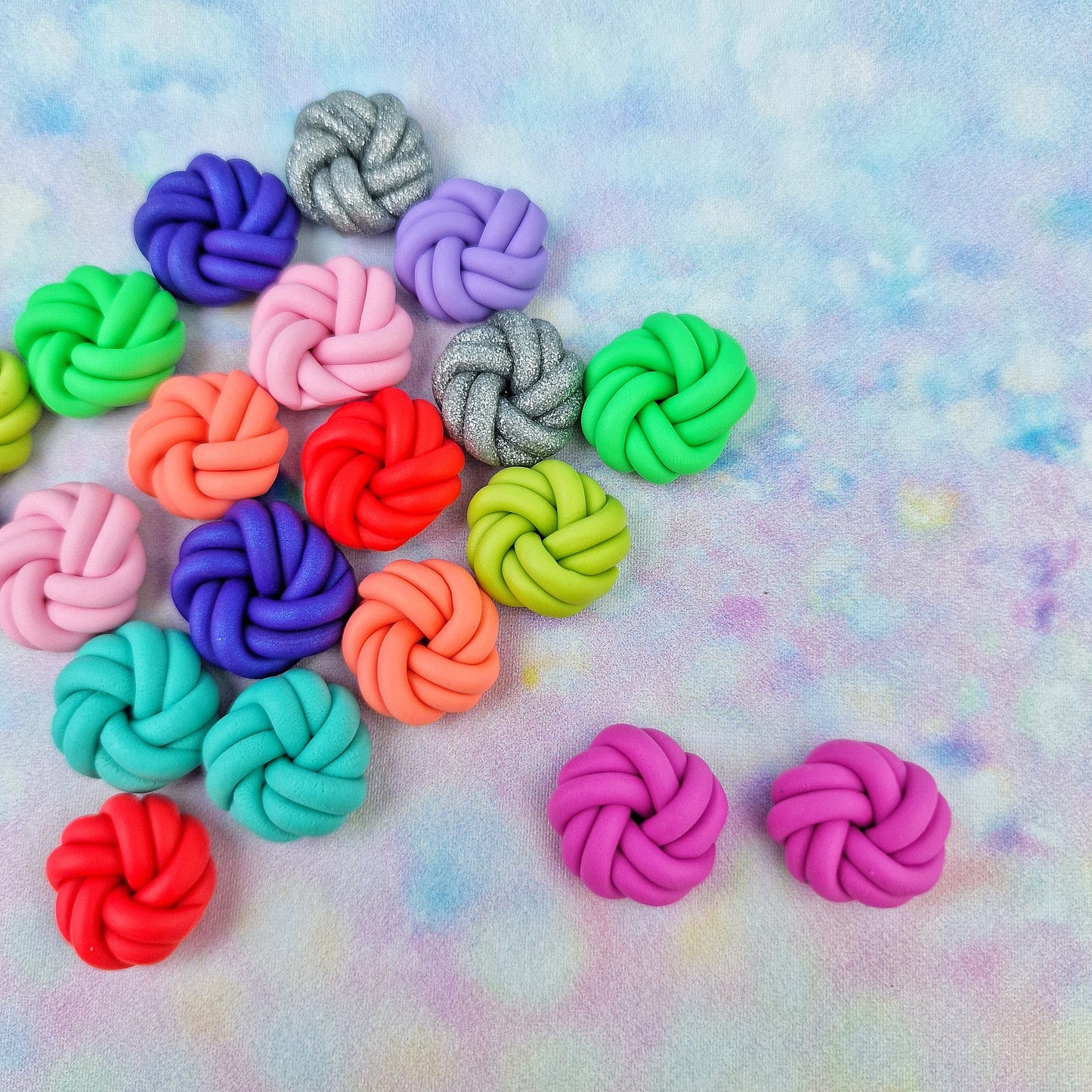 Retro Knot Studs