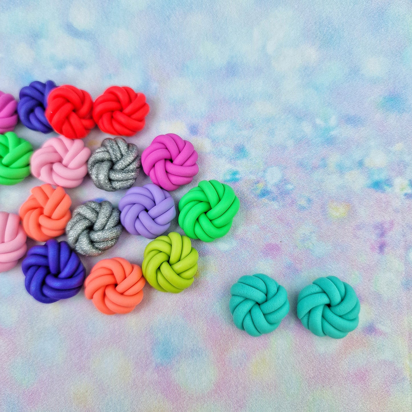 Retro Knot Studs