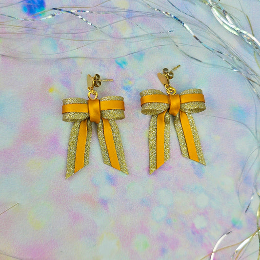 LIMITED EDITION Gold Present Mini Bows