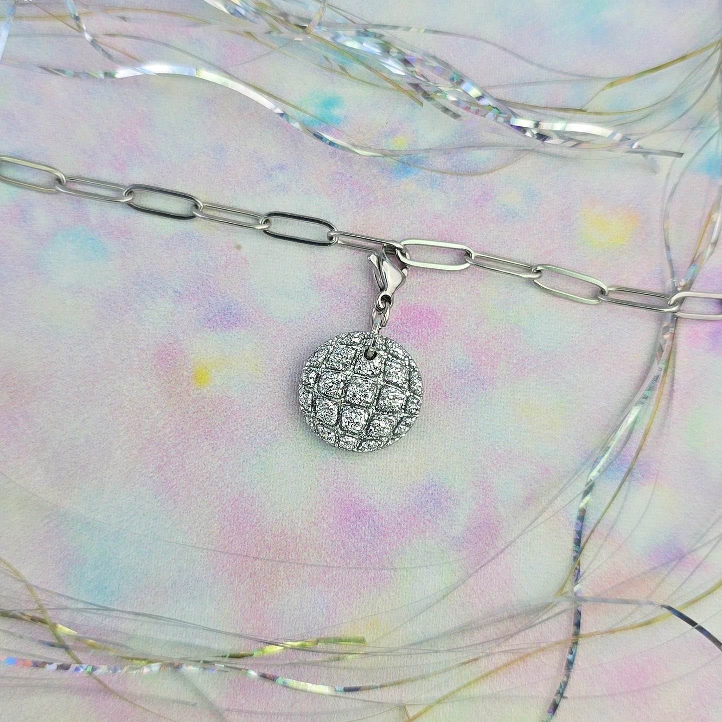 LIMITED EDITION Disco Ball Necklace Charm (Charm Only)