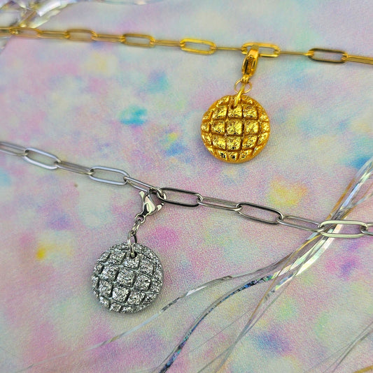 LIMITED EDITION Disco Ball Necklace Charm (Charm Only)