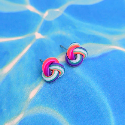 Mermaid Magic Mini Knot Studs