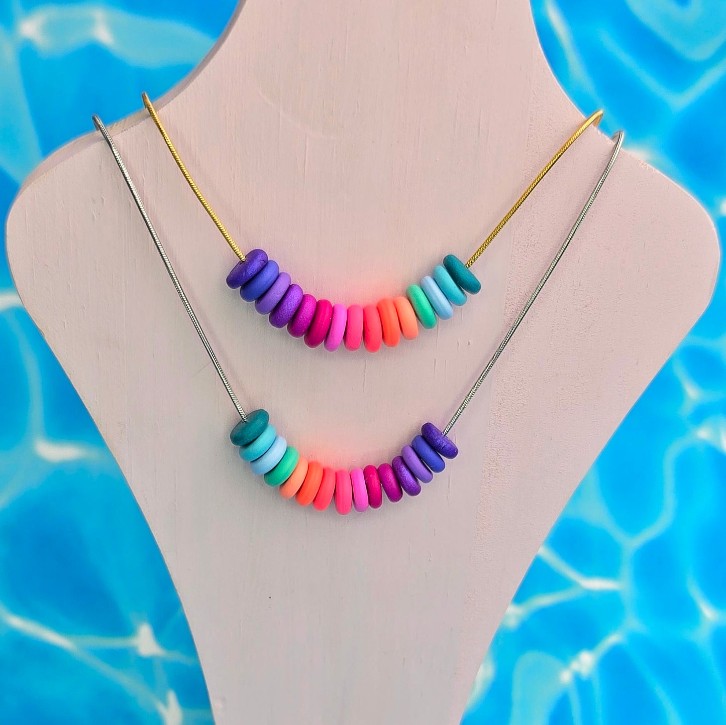 Mermaid Magic Mini Beaded Necklace