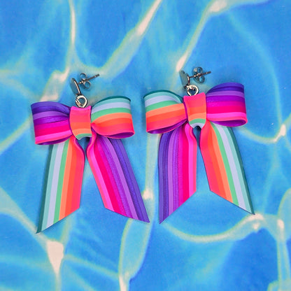 Mermaid Magic Large Bow Dangles
