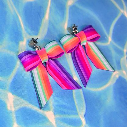 Mermaid Magic Large Bow Dangles