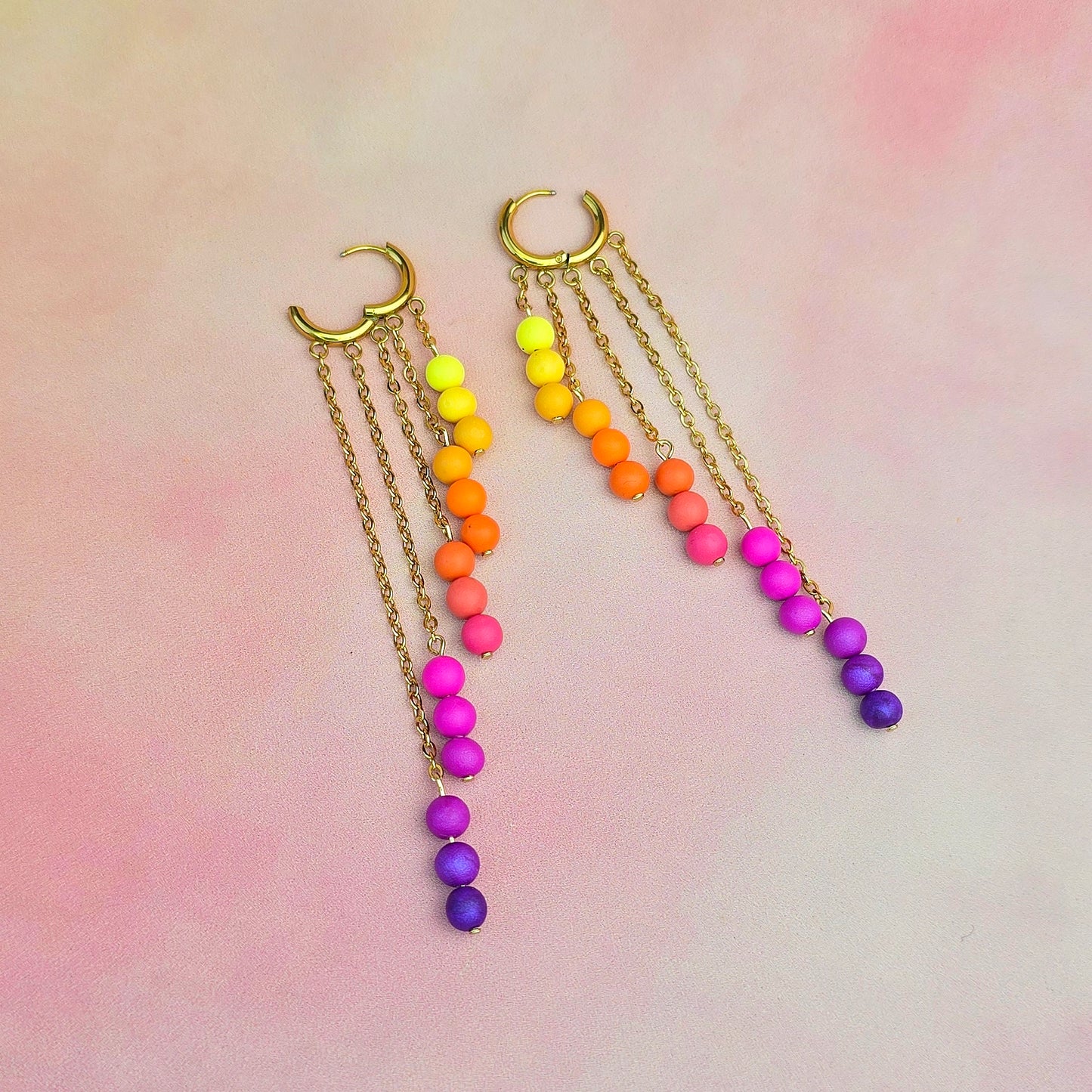 Sunset 5 Drop Dangles