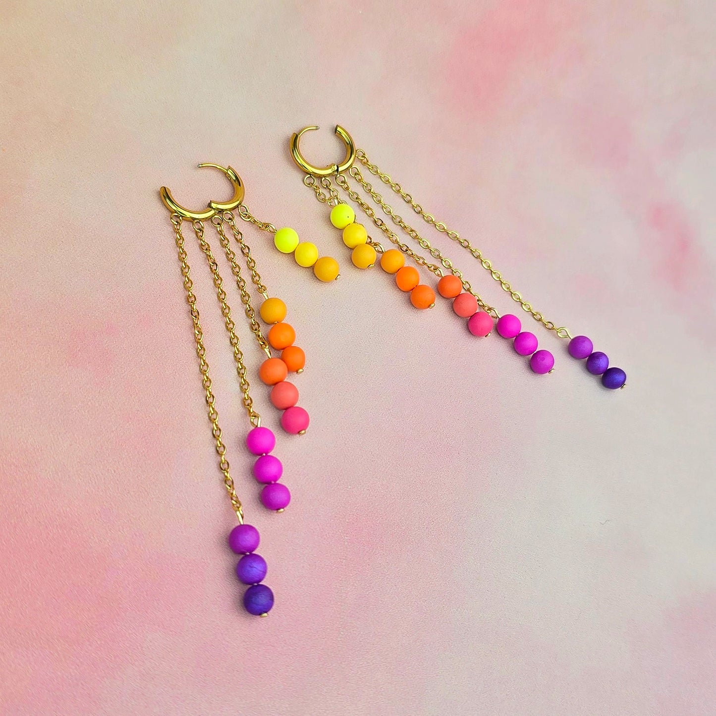 Sunset 5 Drop Dangles