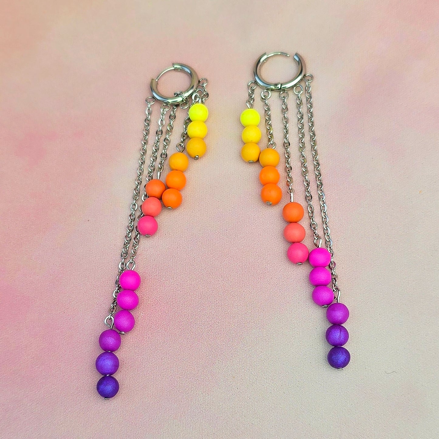 Sunset 5 Drop Dangles