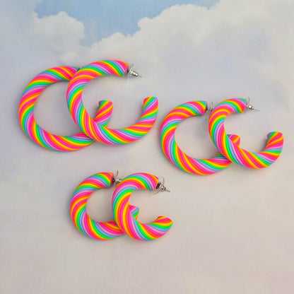 Club Tropicana Twisted Hoops