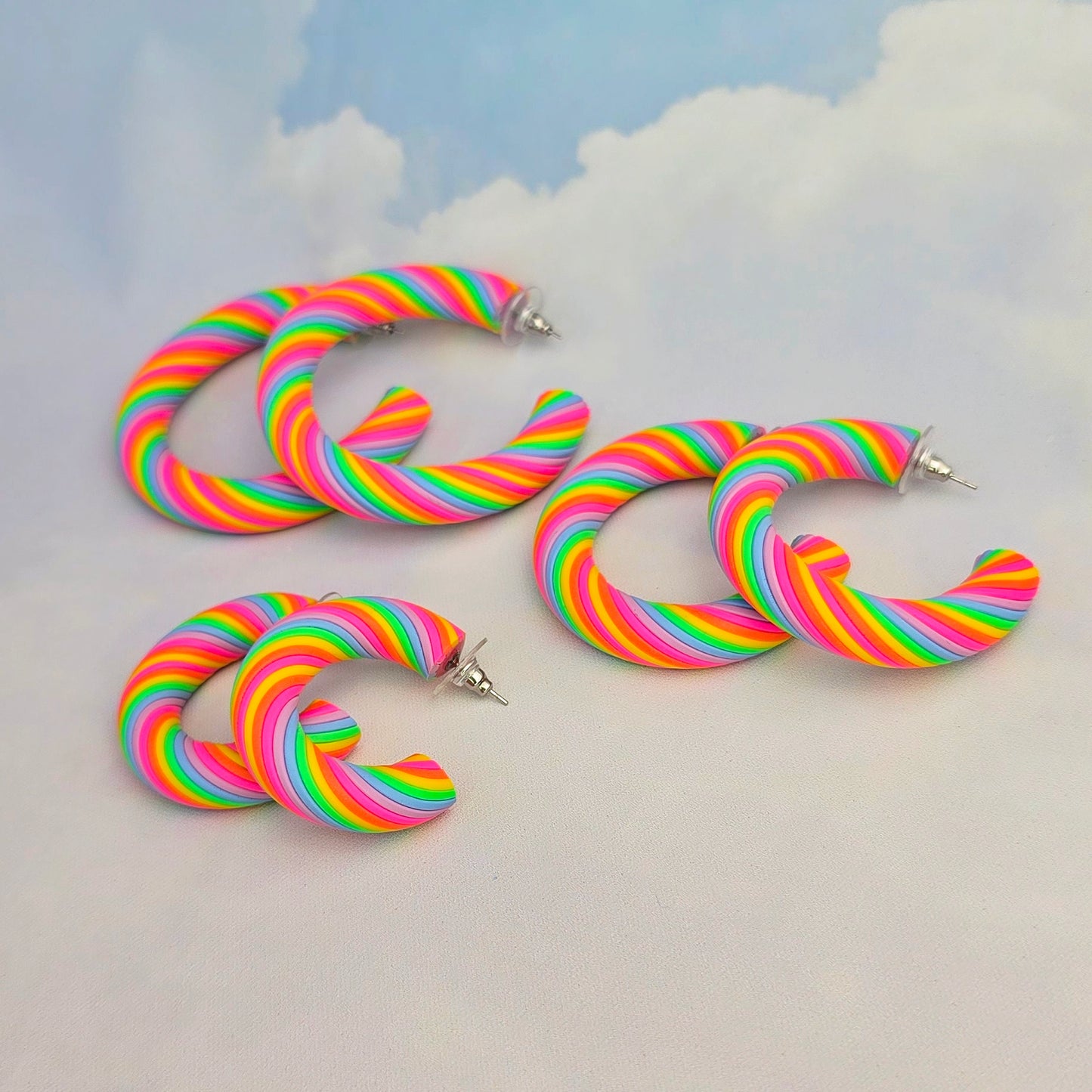 Club Tropicana Twisted Hoops