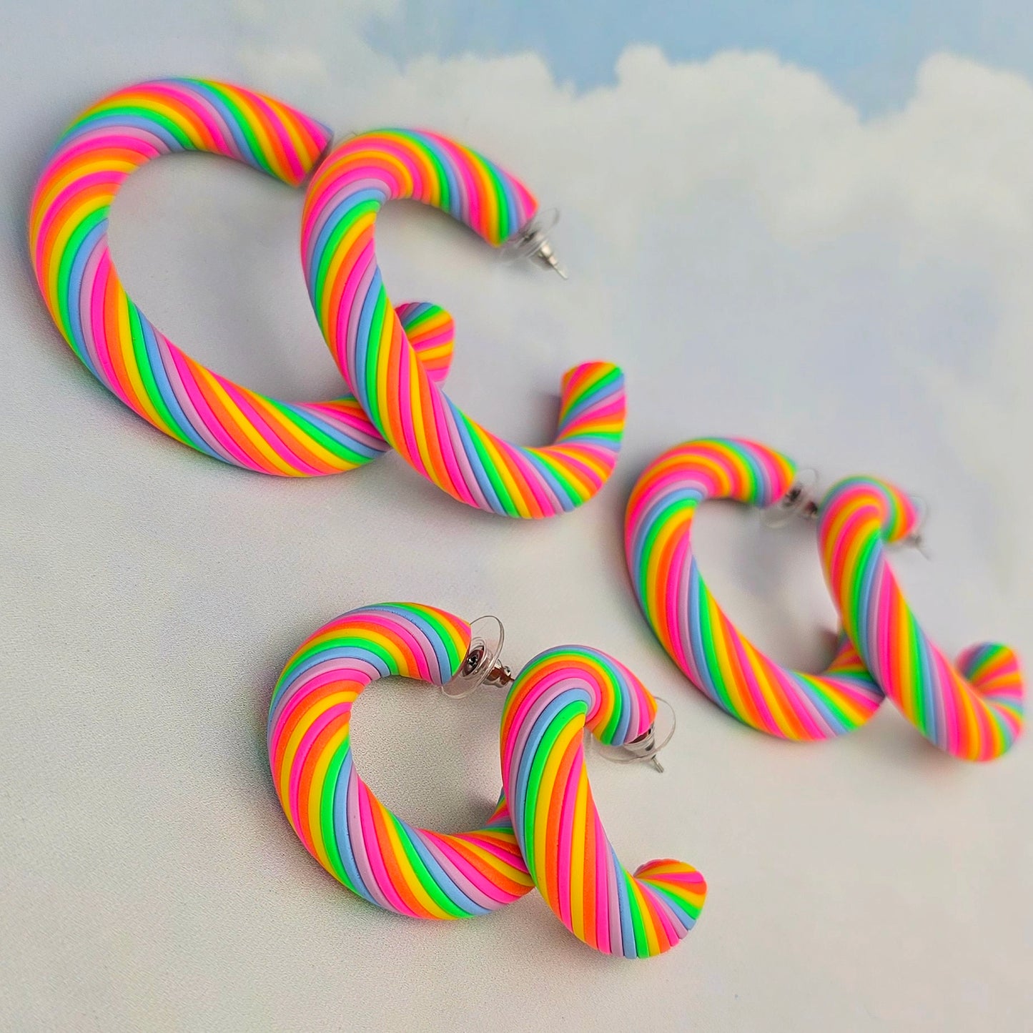 Club Tropicana Twisted Hoops