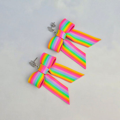 Club Tropicana Large Bow Dangles