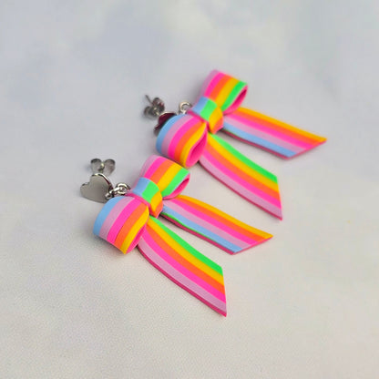 Club Tropicana Mini Bow Dangles