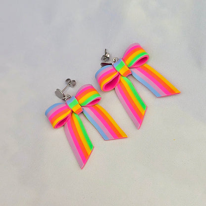 Club Tropicana Mini Bow Dangles