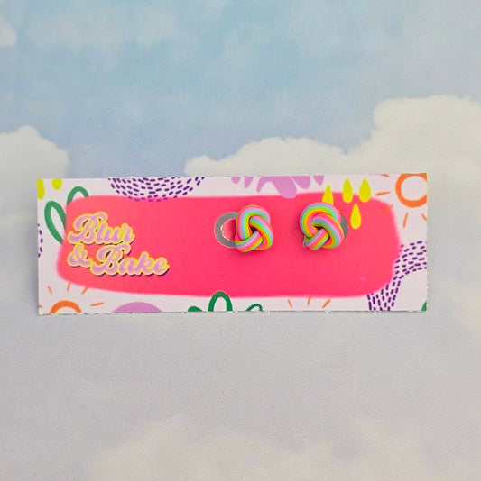 Club Tropicana Mini Knot Studs