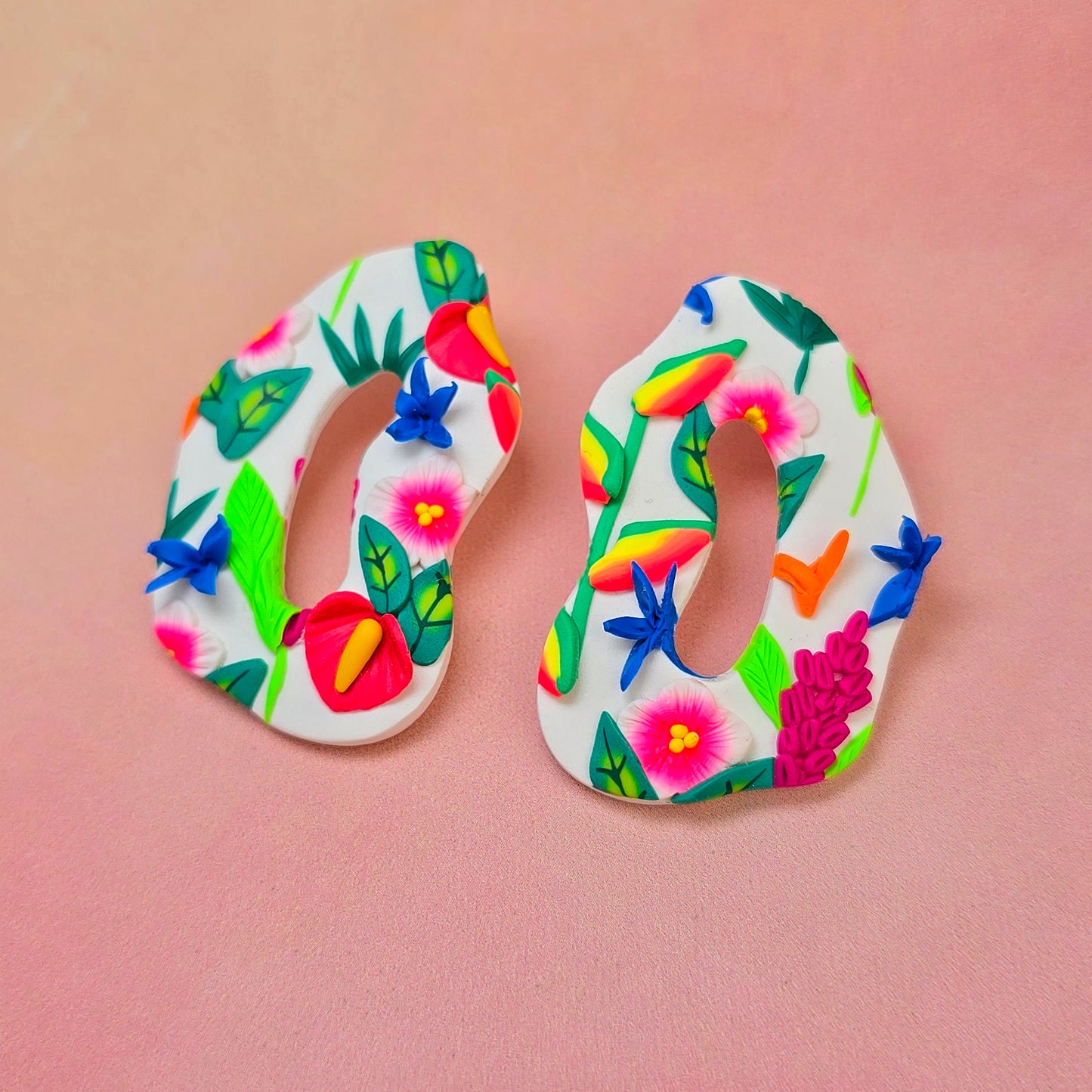 Hawaiian Sunrise Wiggle Studs