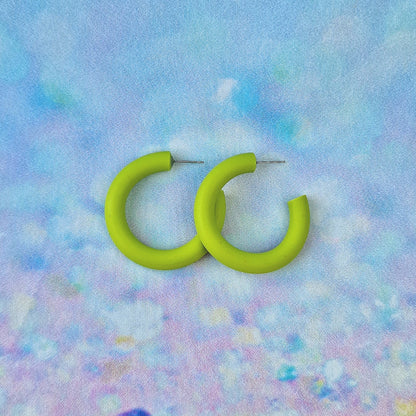 Bold Hoops in Medium