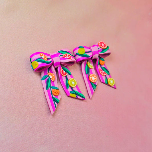 Citrus Paradise Mini Bows