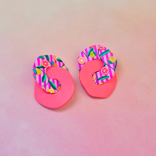 Citrus Paradise 2 Drop Studs