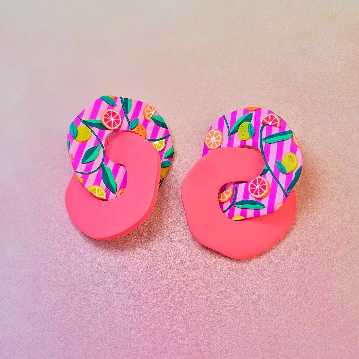 Citrus Paradise 2 Drop Studs